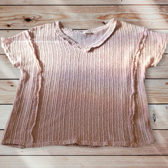 BKE Short Sleeve Sweater Size XL - Picture 1 of 6